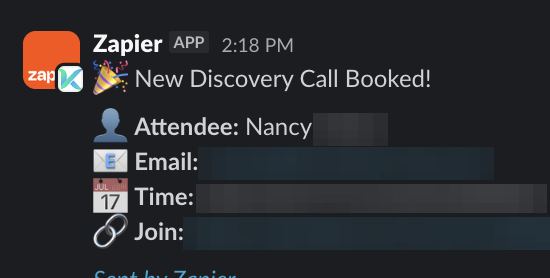 Positive reply notification from a live IronPeak campaign; identifying details redacted