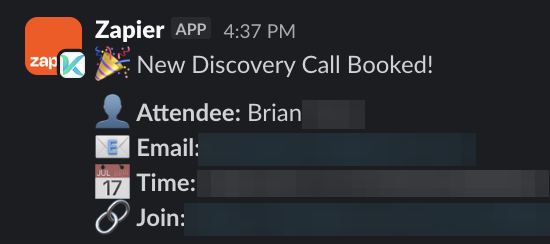 Positive reply notification from a live IronPeak campaign; identifying details redacted